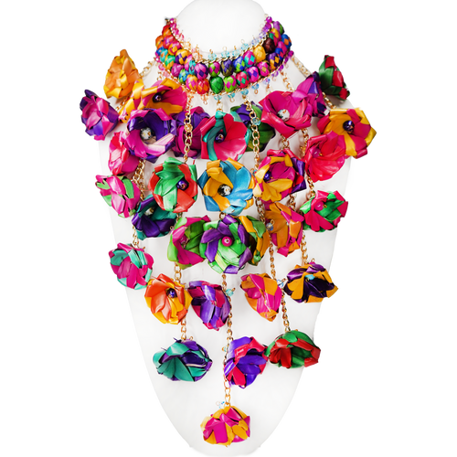 "Camila" Woven Mexican Necklace