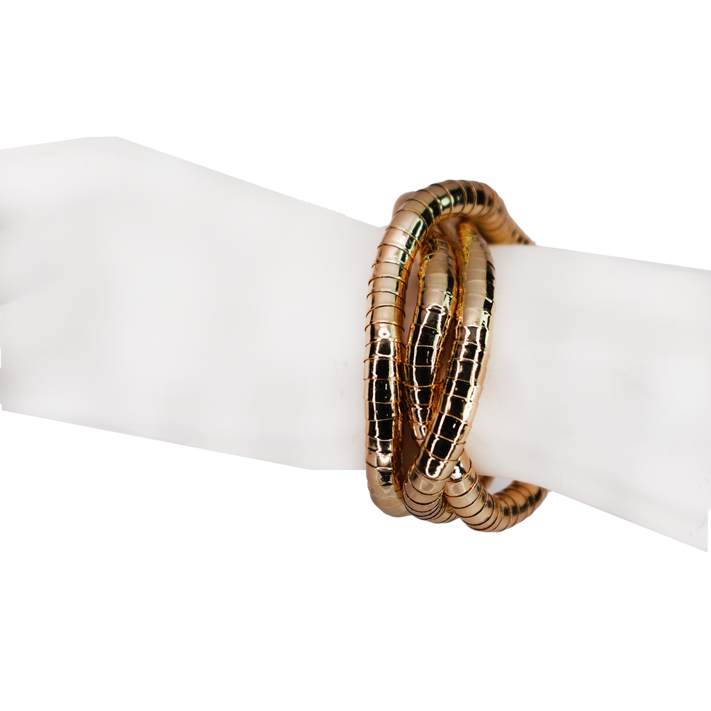 Wrapped Snake Chain Bracelet