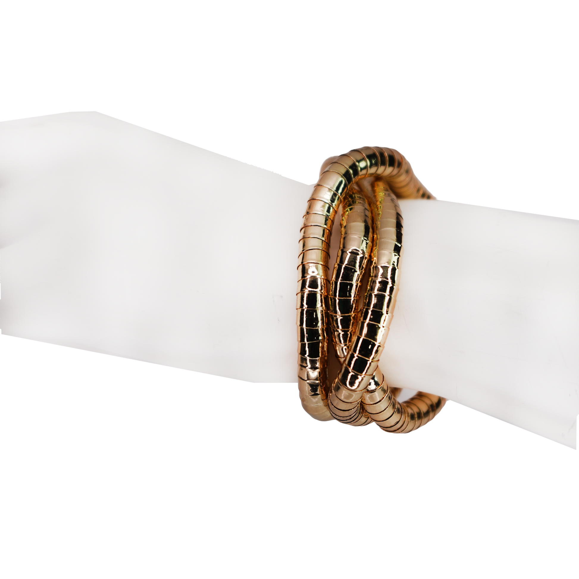 Wrapped Snake Chain Bracelet