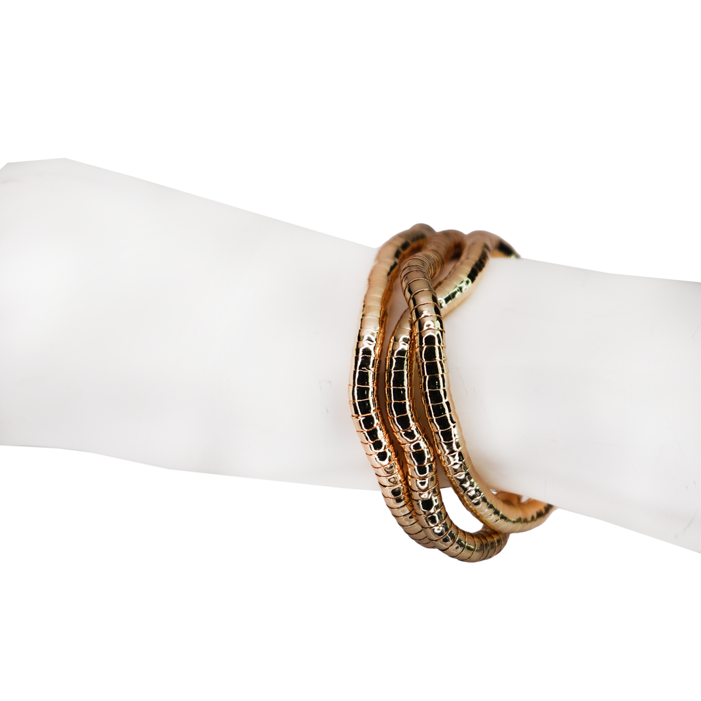 Wrapped Snake Chain Bracelet