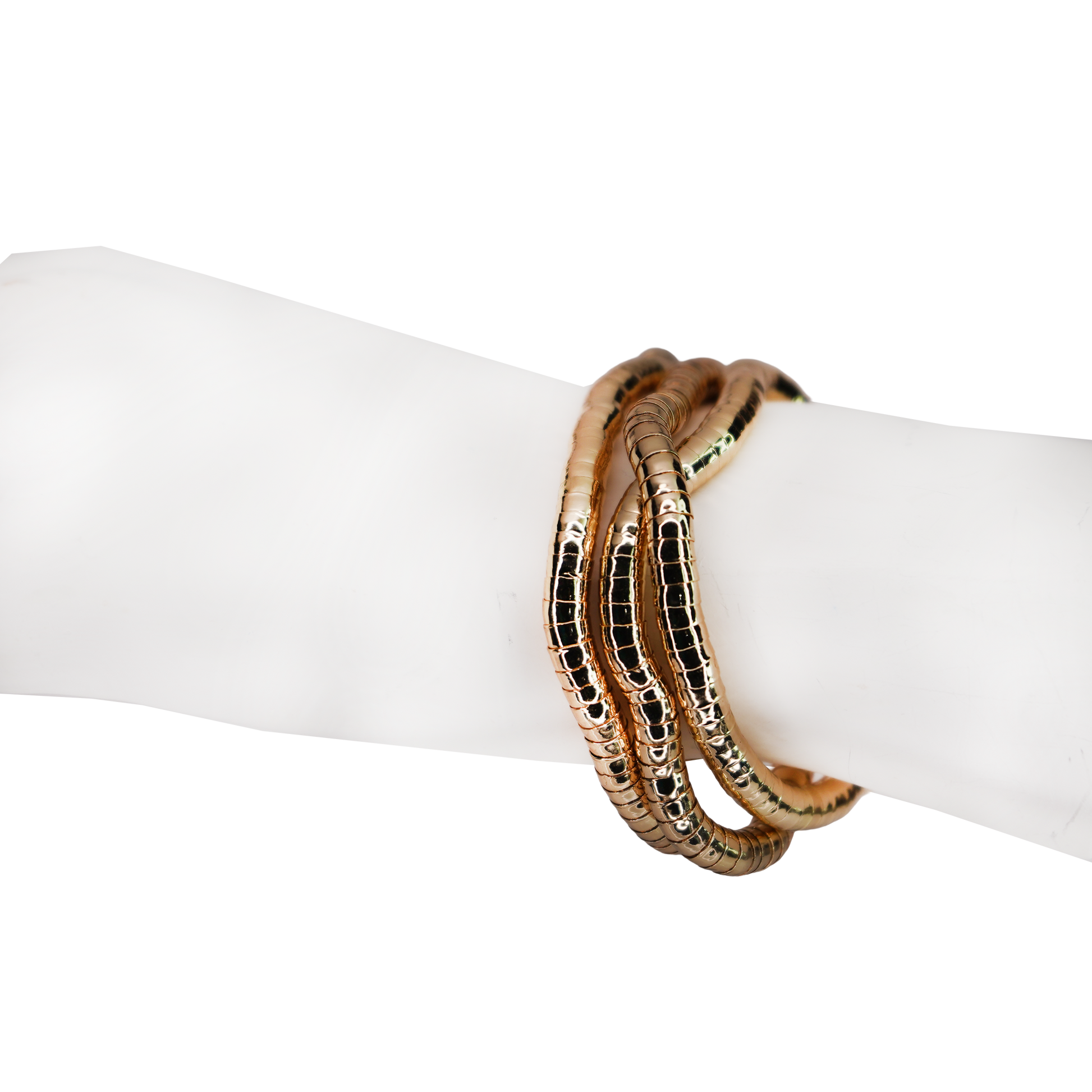 Wrapped Snake Chain Bracelet