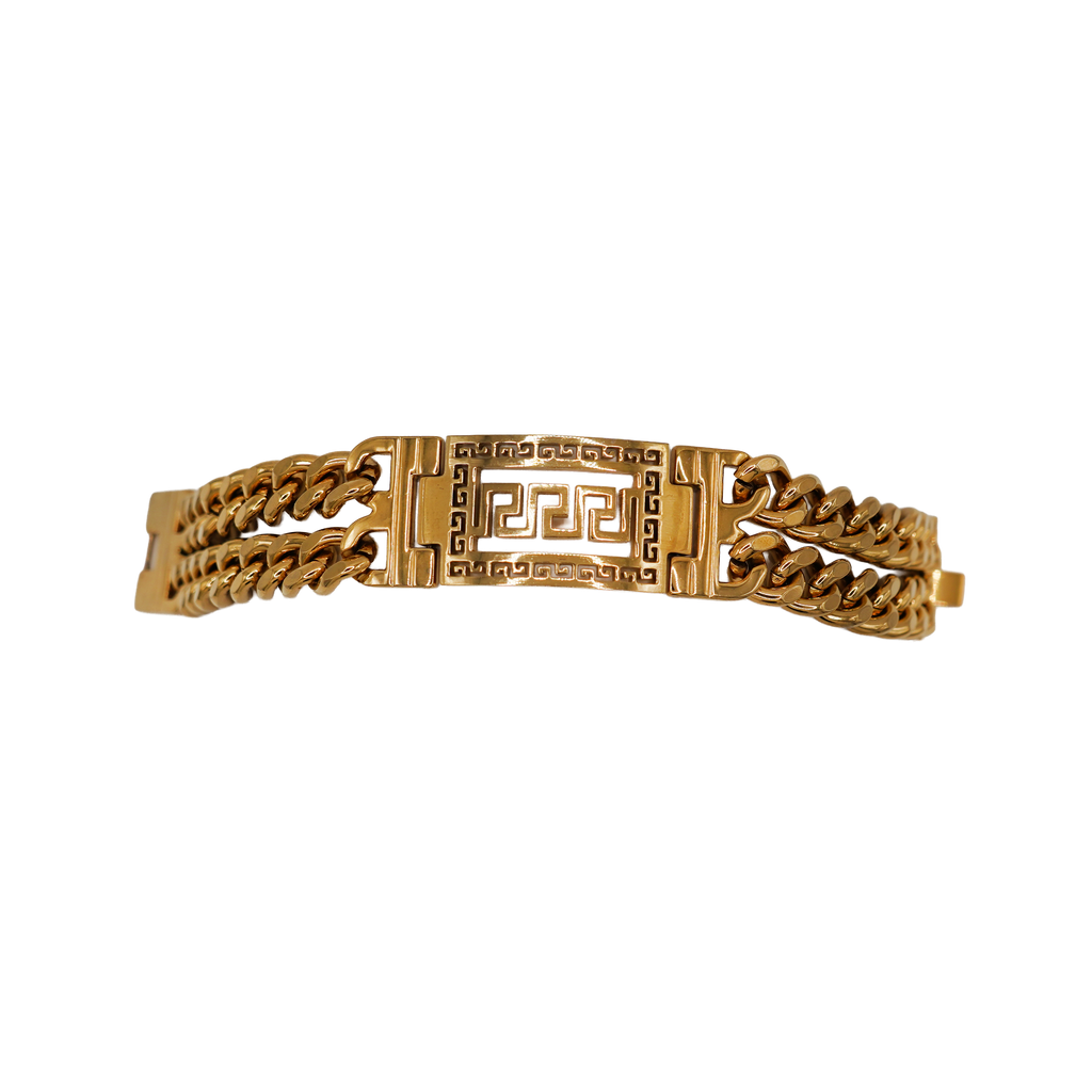 Heavy Double Chain Link Bracelet