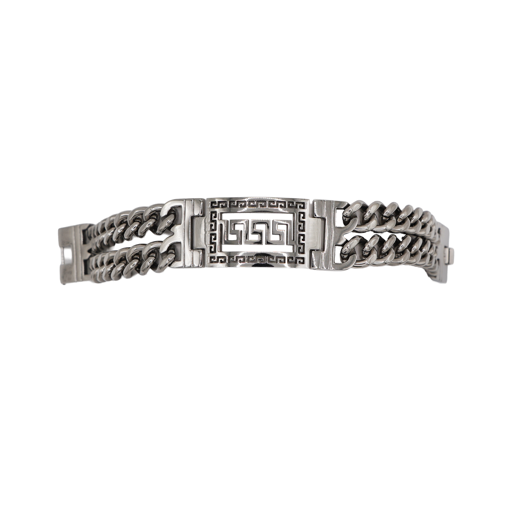 Heavy Double Chain Link Bracelet