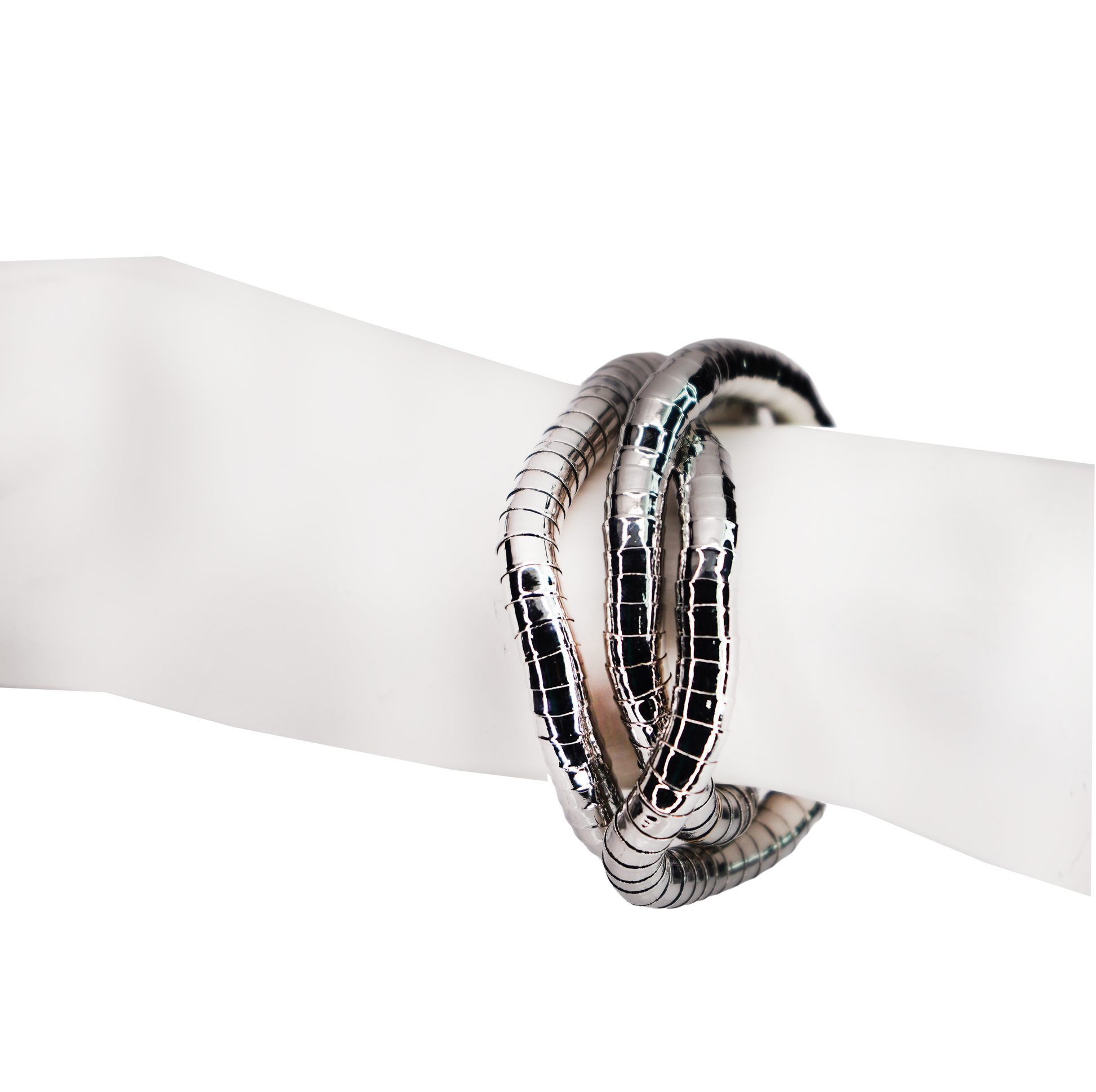 Wrapped Snake Chain Bracelet