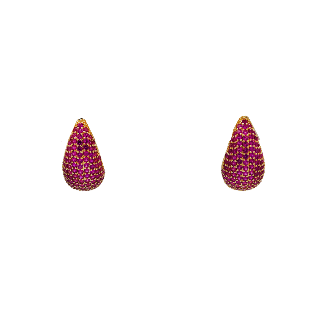 Waterdrop Rhinestone Stud