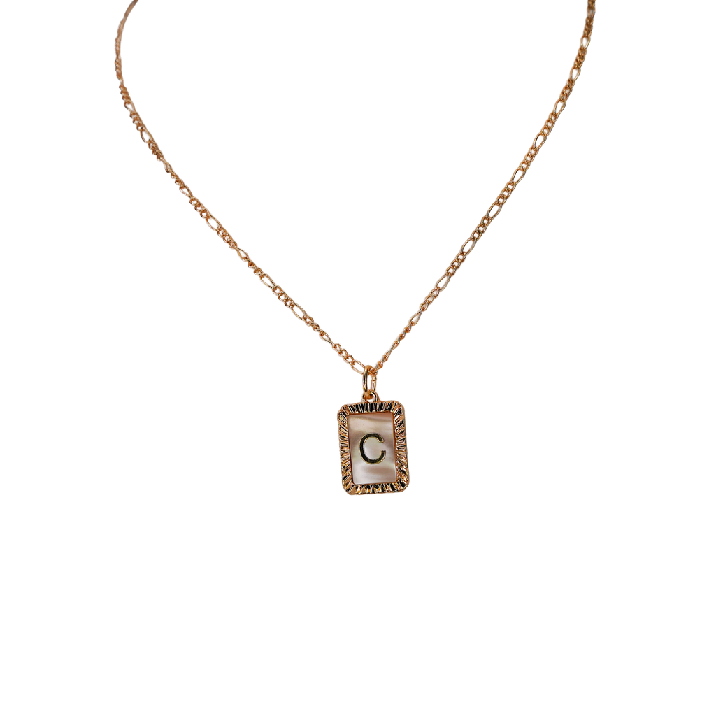 Pendent Initial Necklace