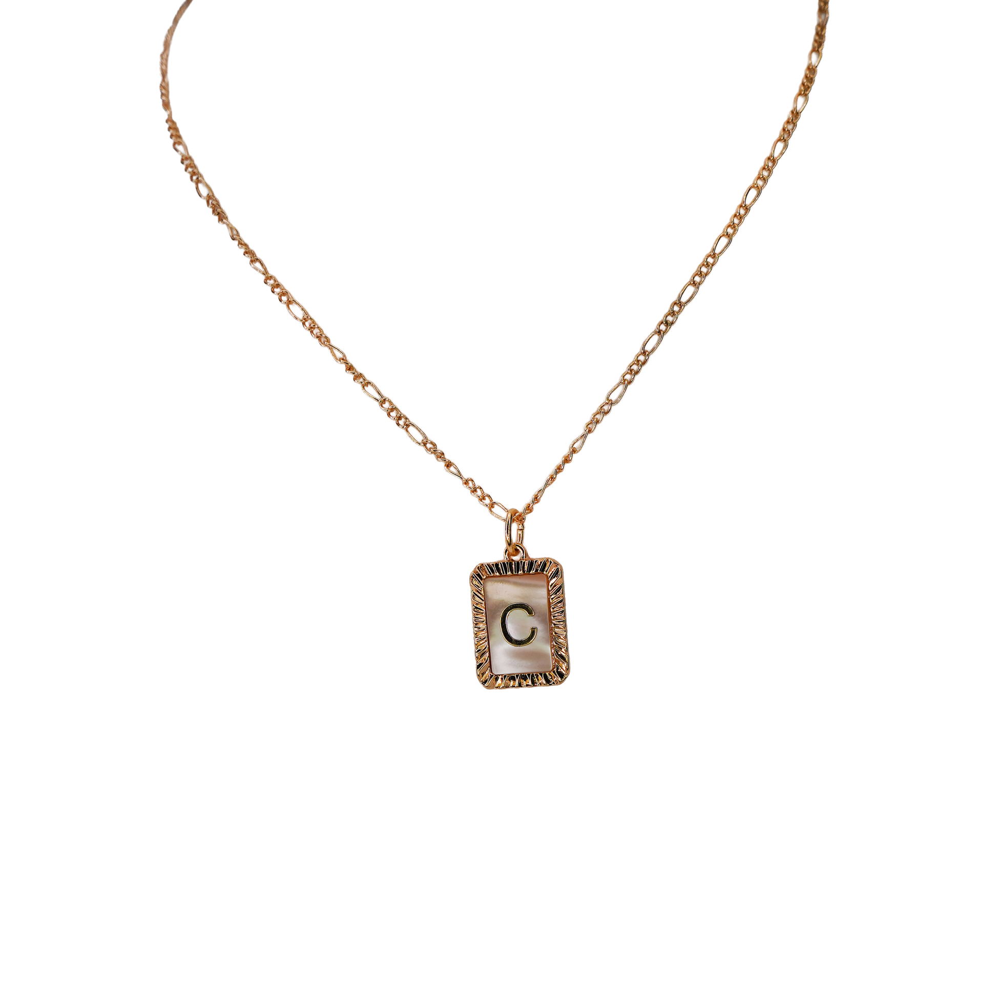Pendent Initial Necklace