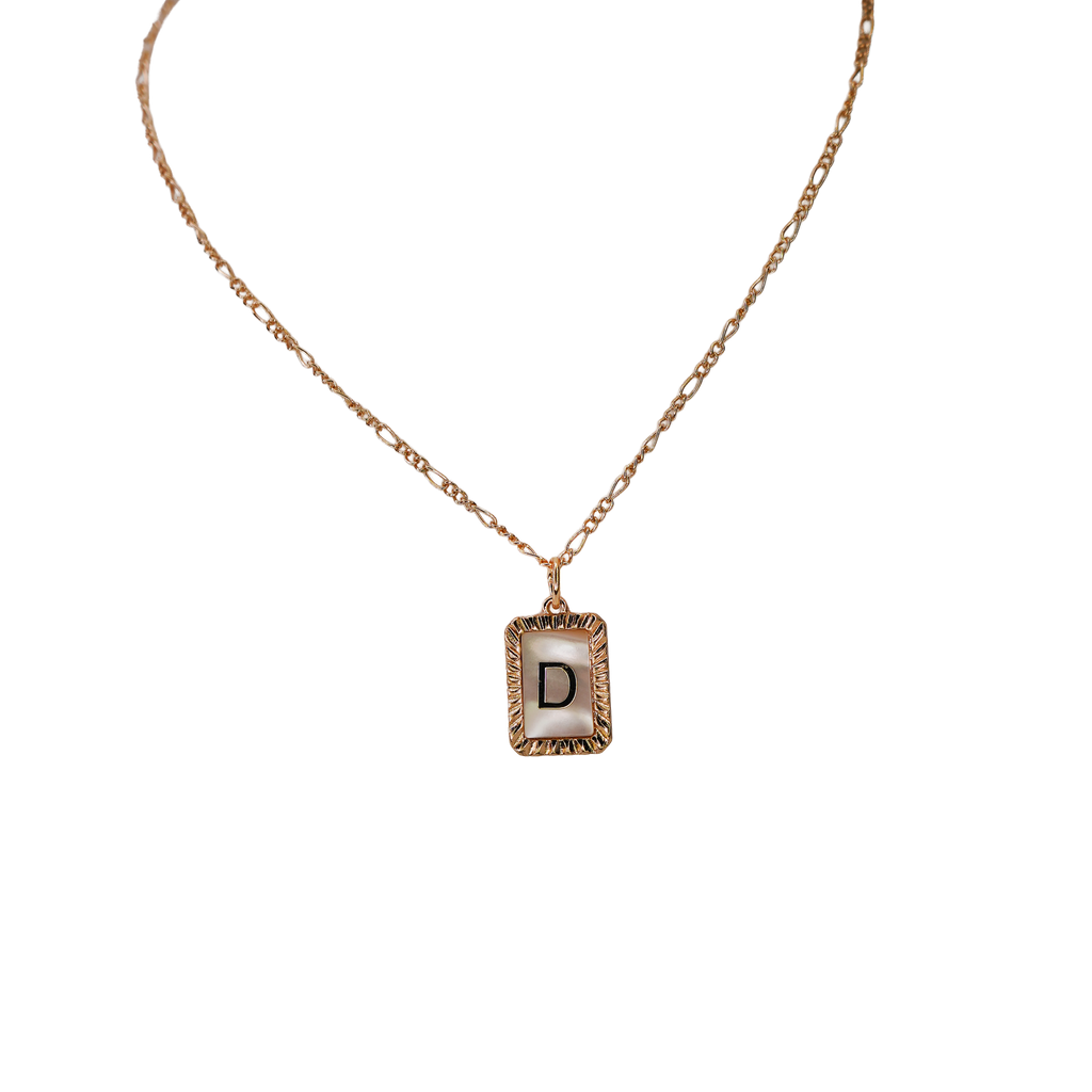 Pendent Initial Necklace