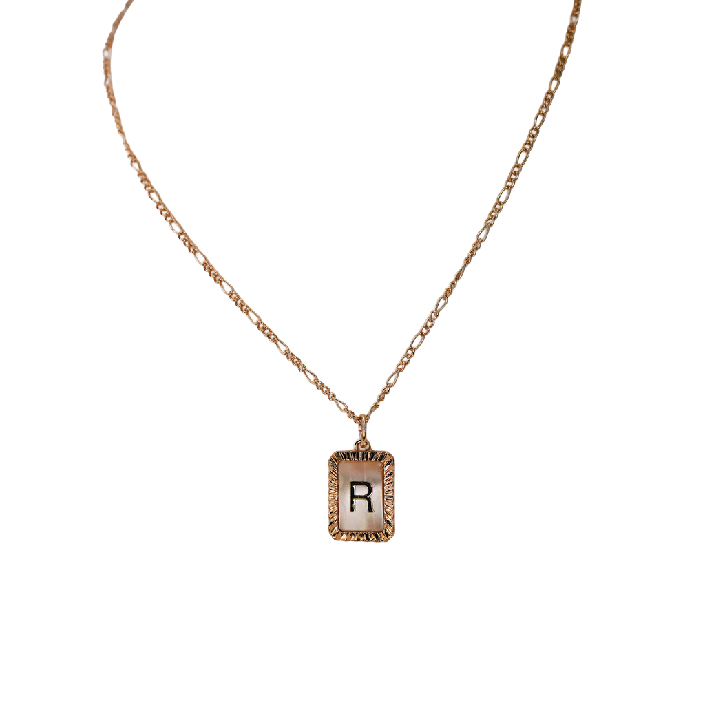Pendent Initial Necklace