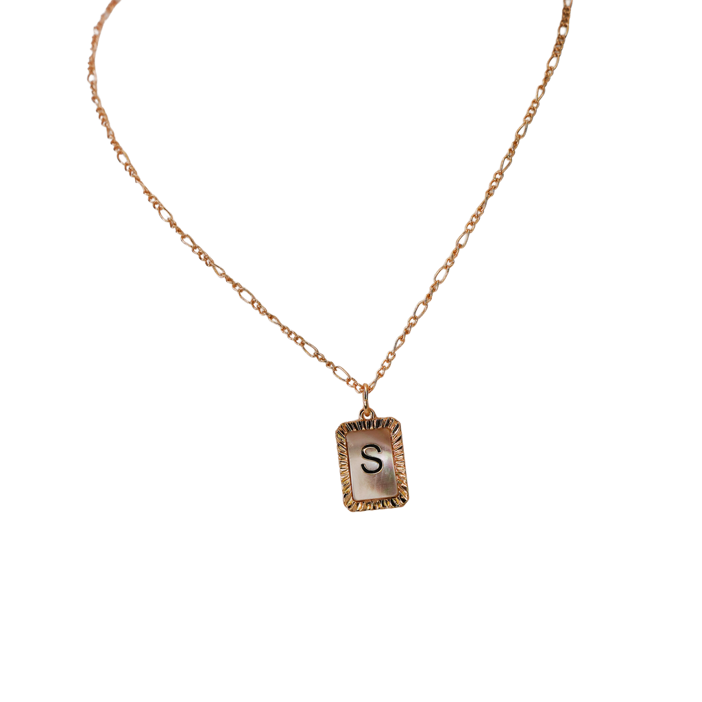Pendent Initial Necklace