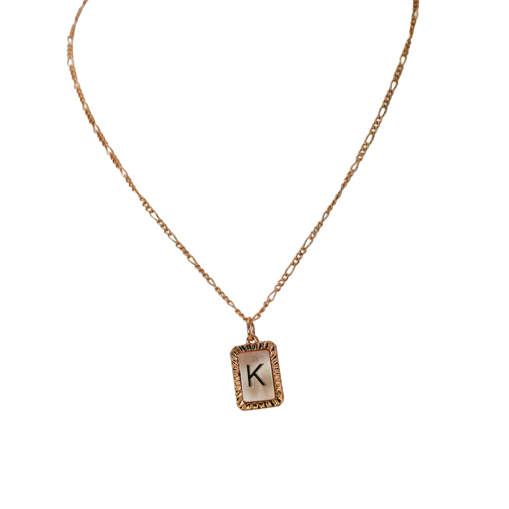 Pendent Initial Necklace