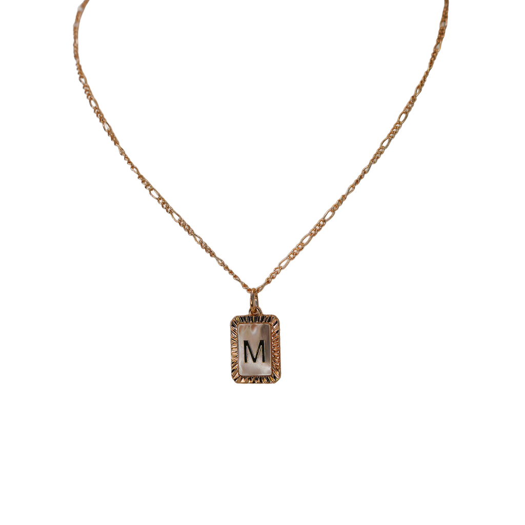 Pendent Initial Necklace