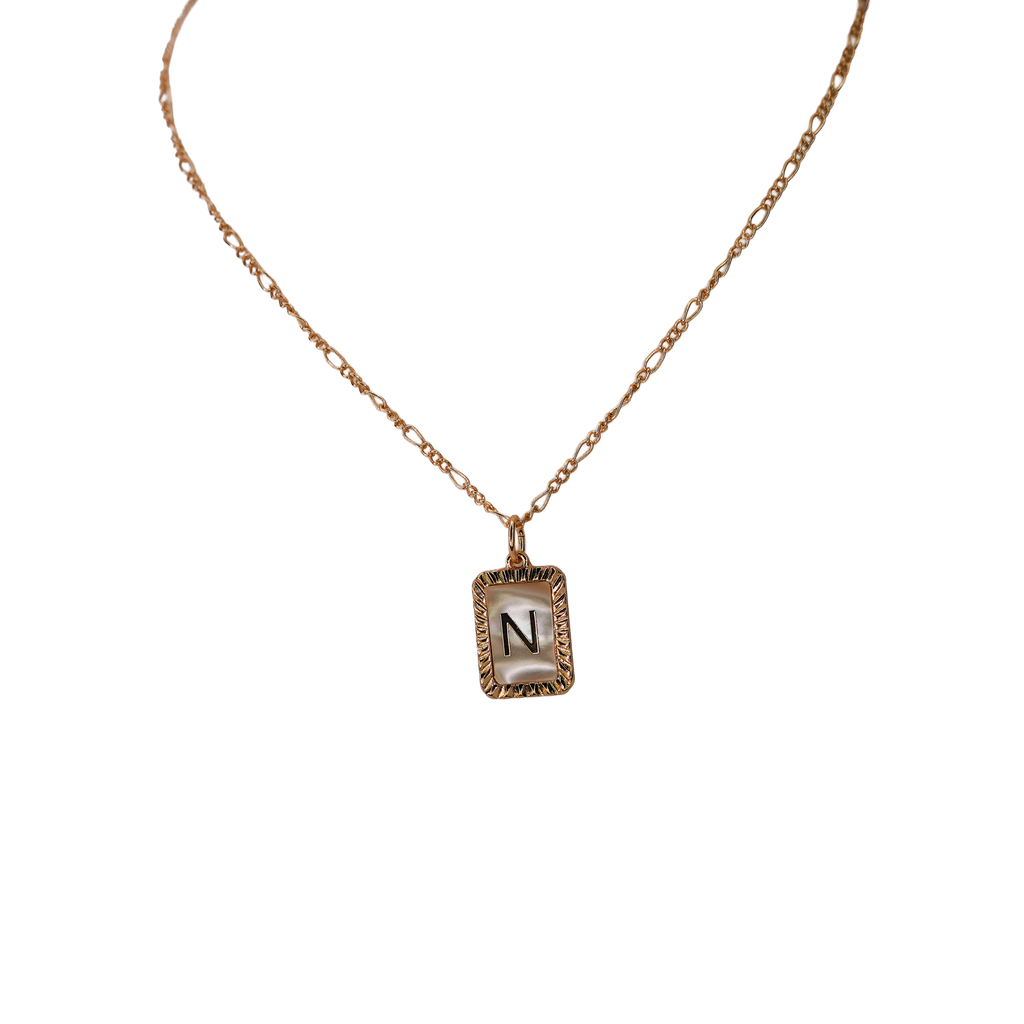 Pendent Initial Necklace