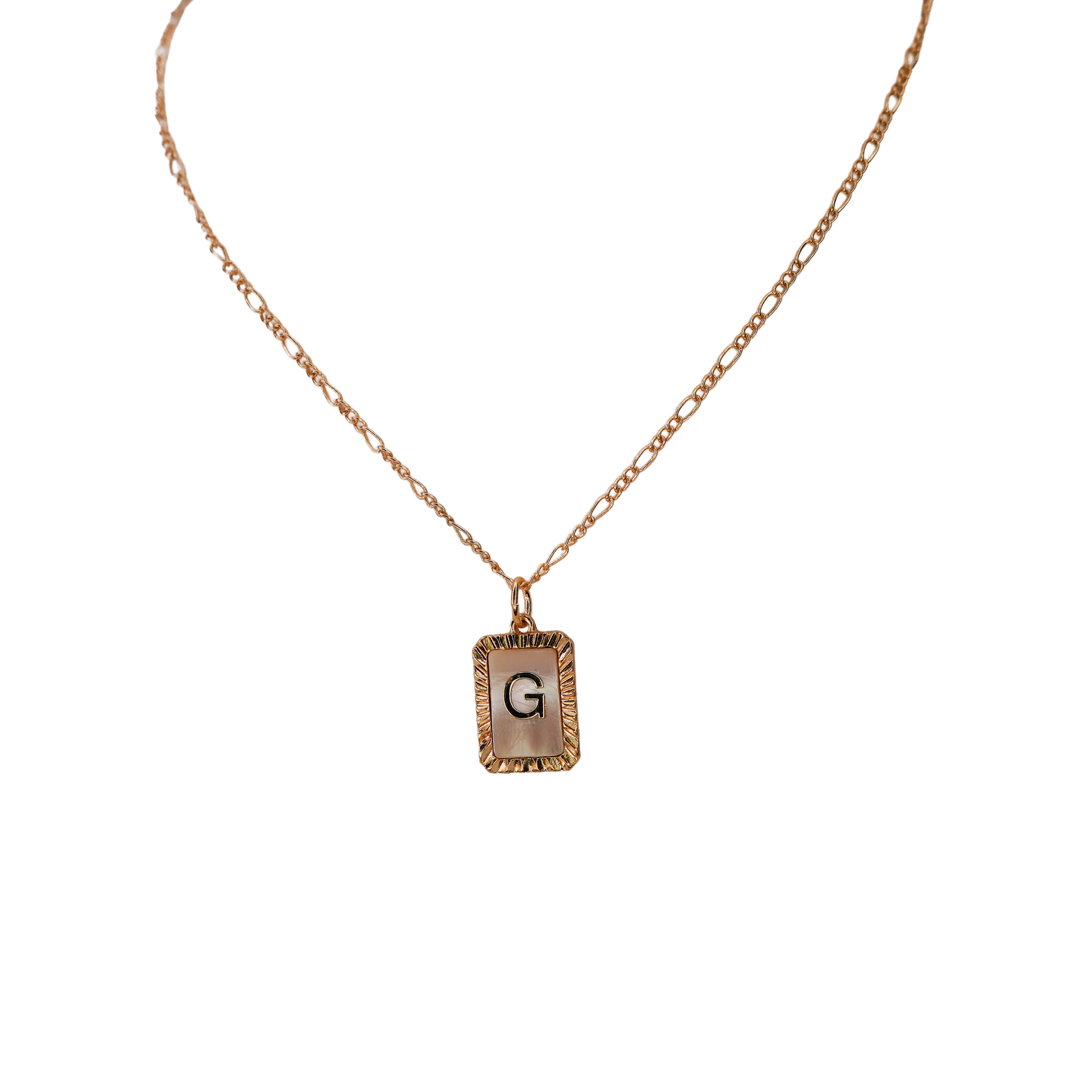 Pendent Initial Necklace