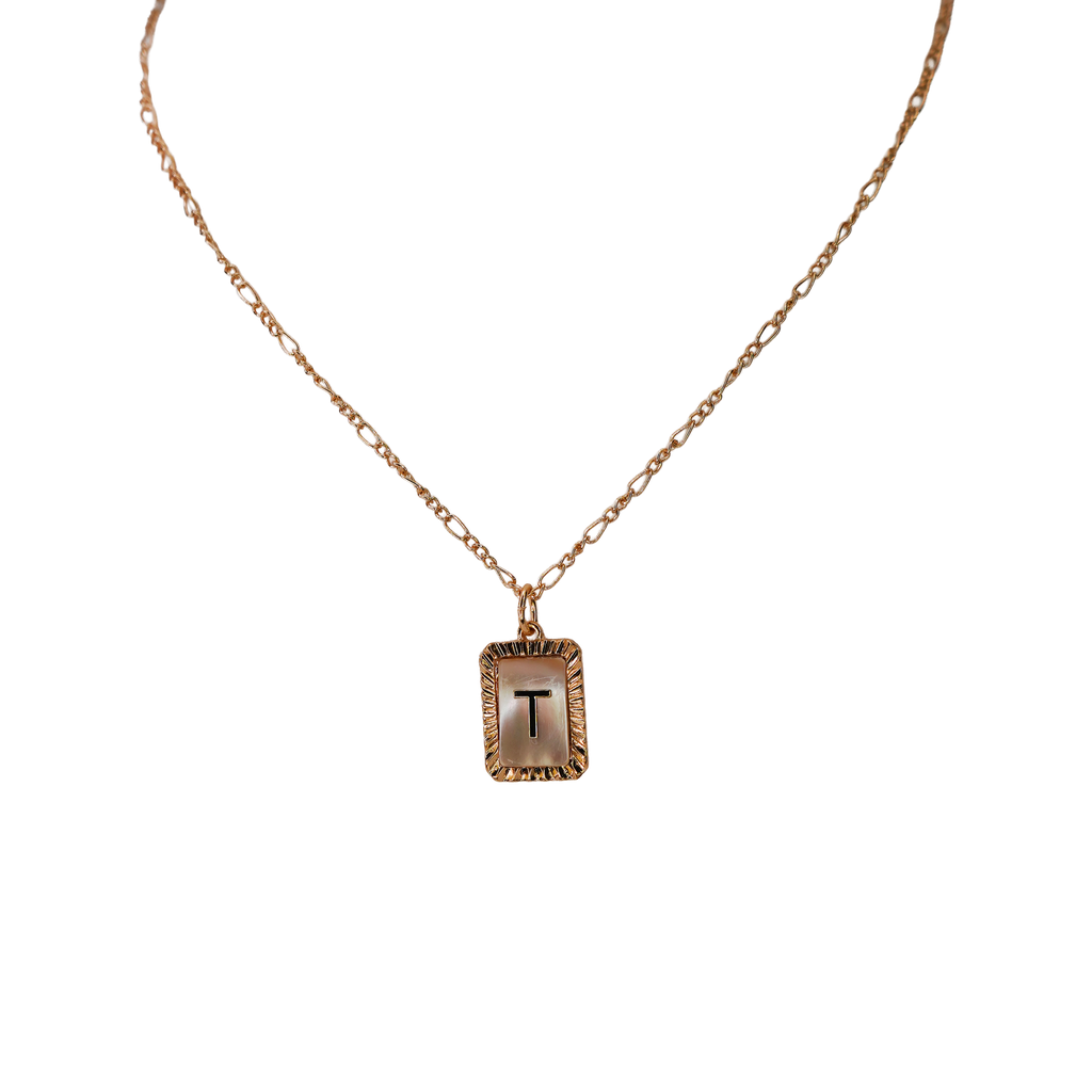 Pendent Initial Necklace