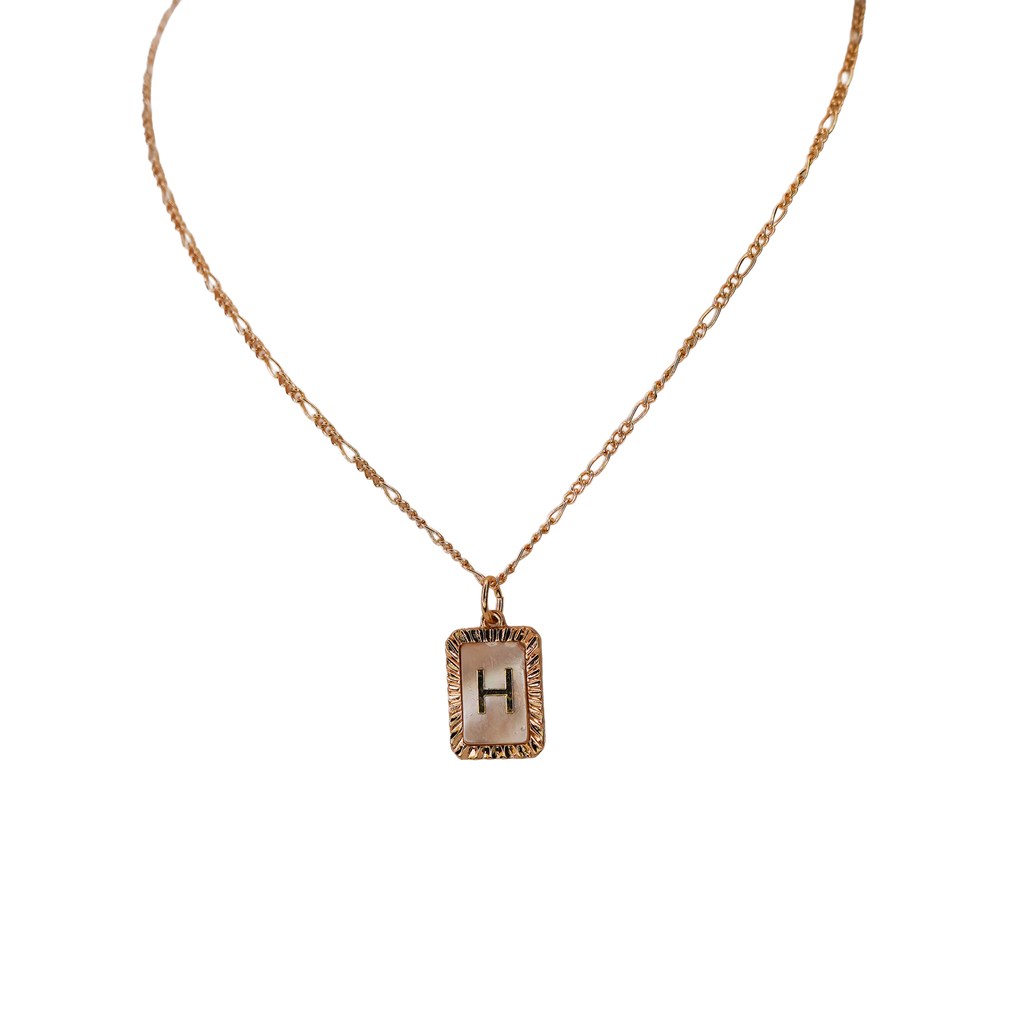 Pendent Initial Necklace