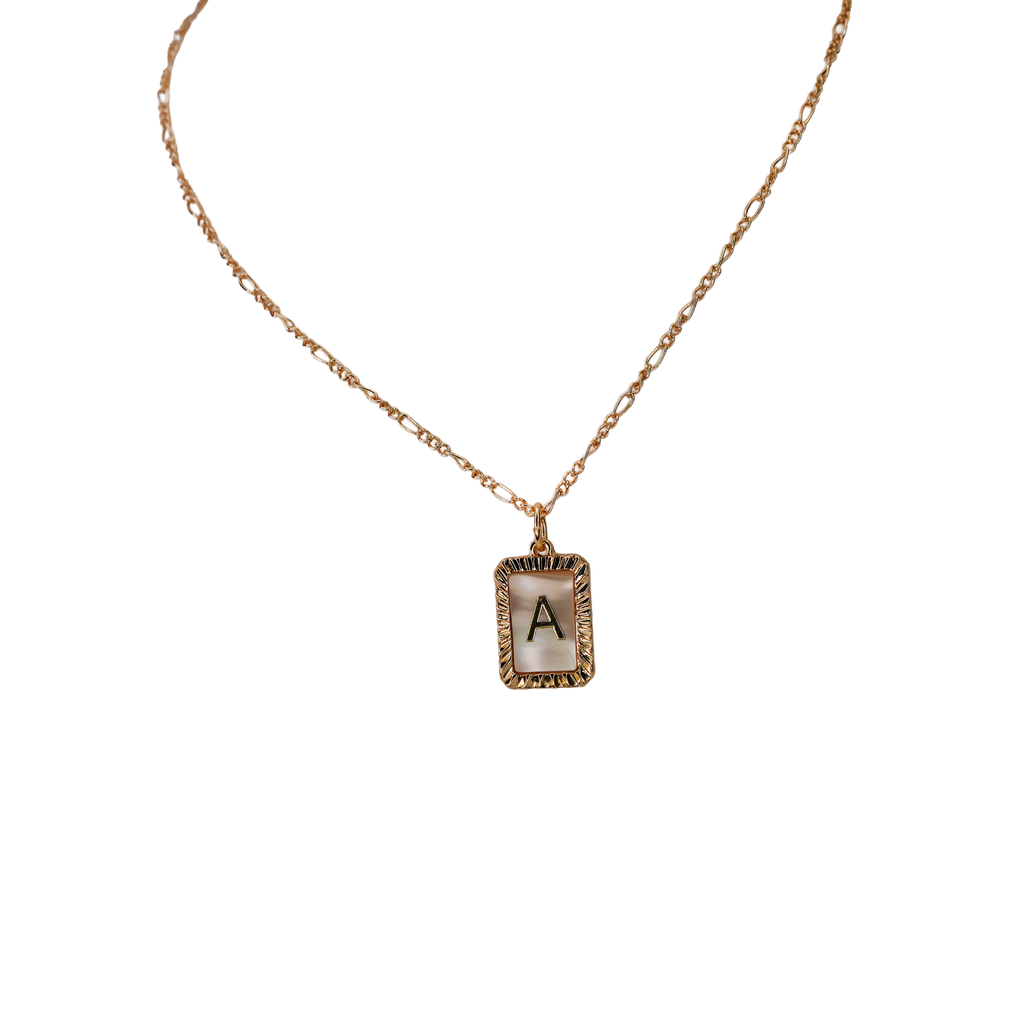 Pendent Initial Necklace
