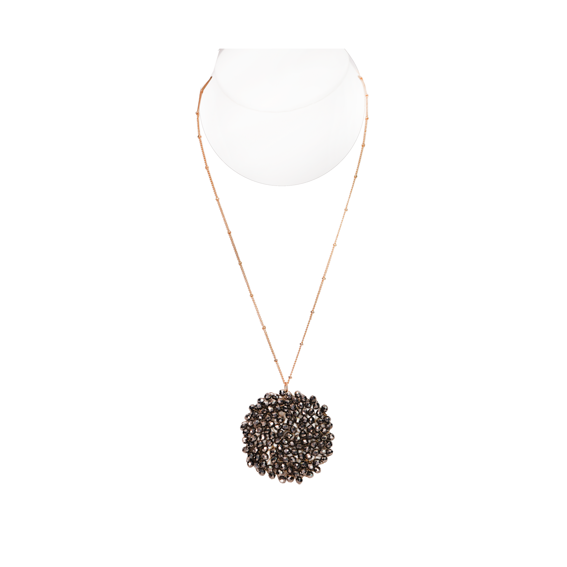 Beaded Medalion Necklace