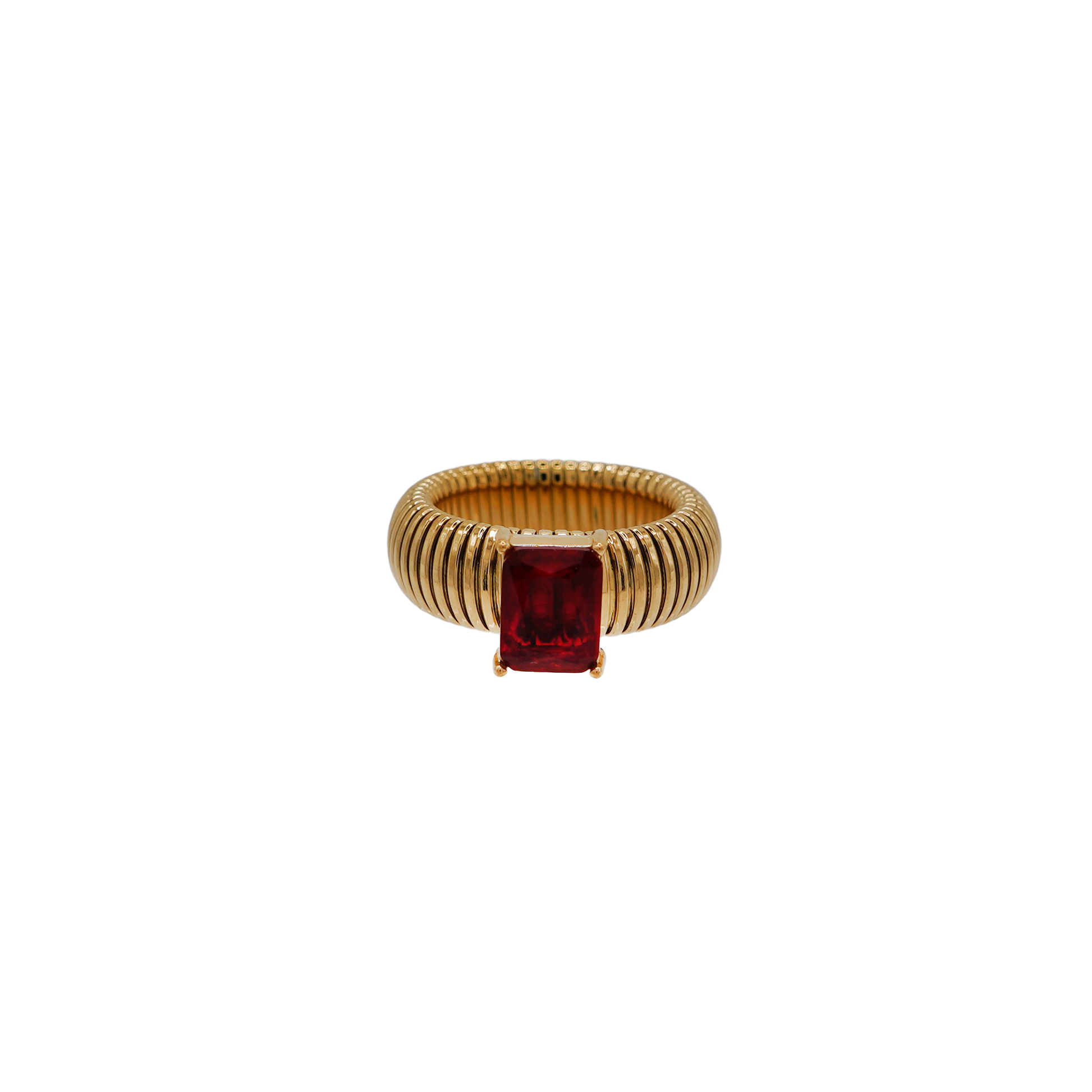 Chunky Ribbed Ring