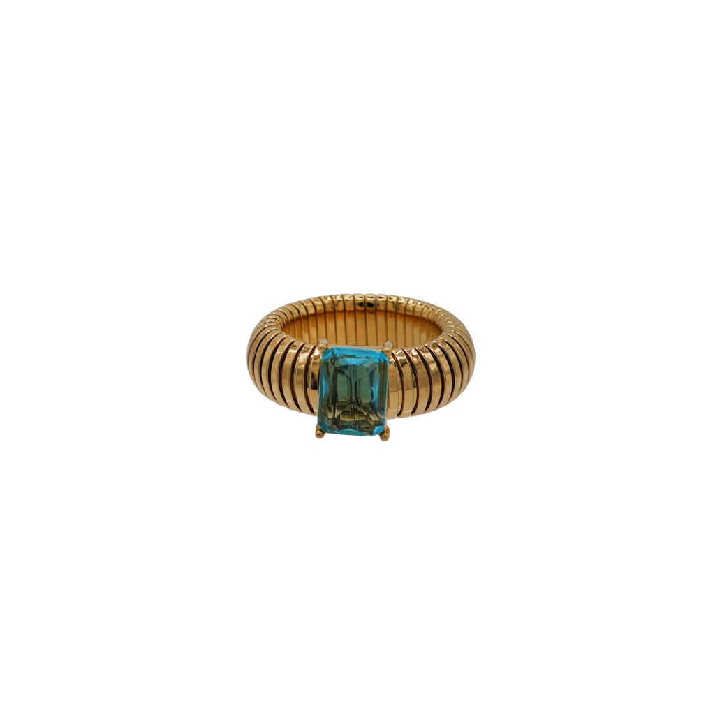 Chunky Ribbed Ring
