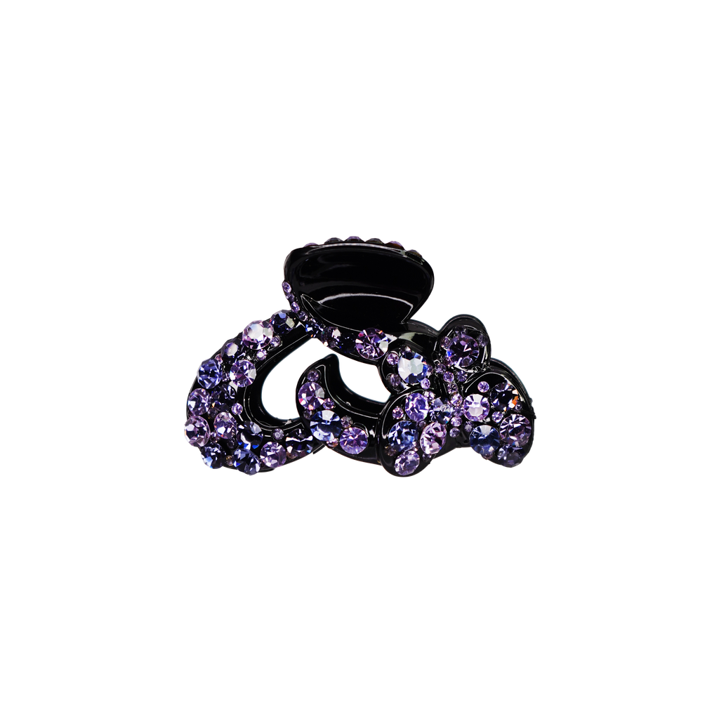 Rhinestone Butterfly Claw Clip