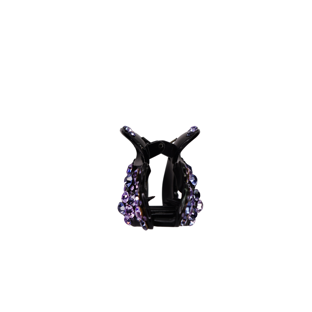 Rhinestone Butterfly Claw Clip