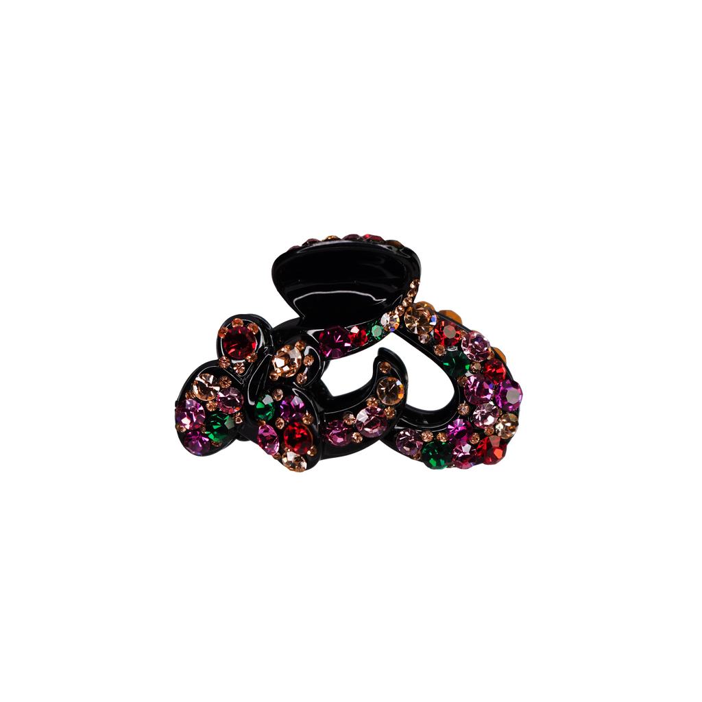 Rhinestone Butterfly Claw Clip