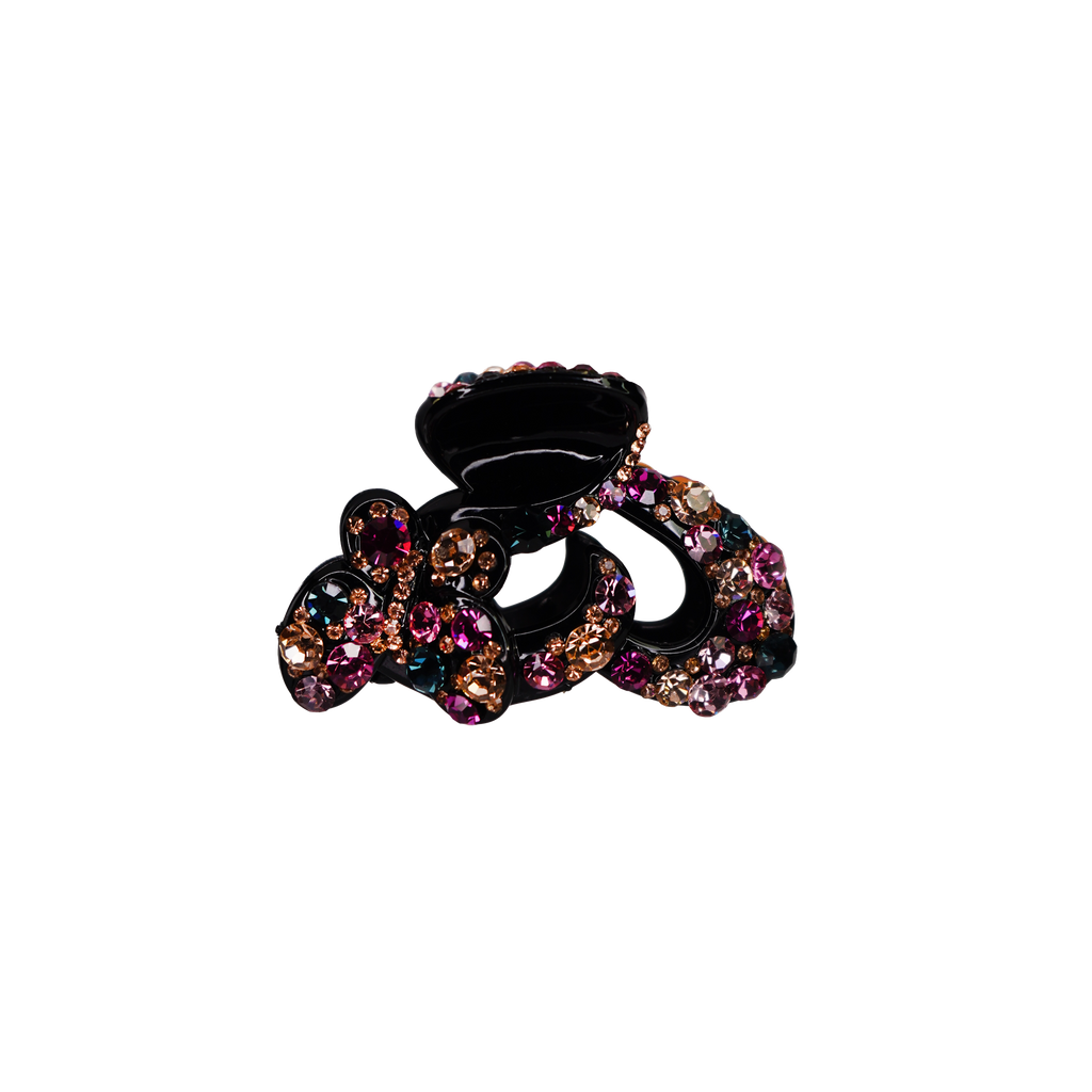 Rhinestone Butterfly Claw Clip