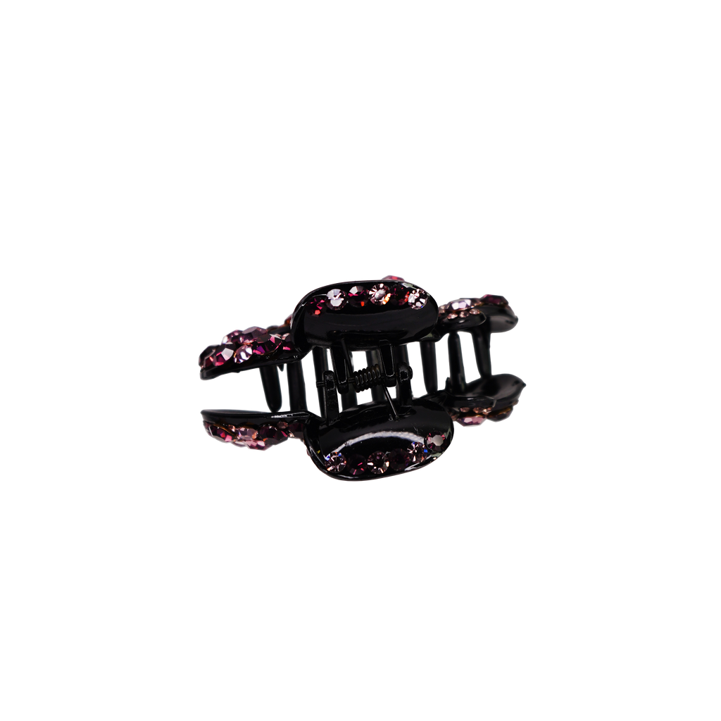 Rhinestone Butterfly Claw Clip