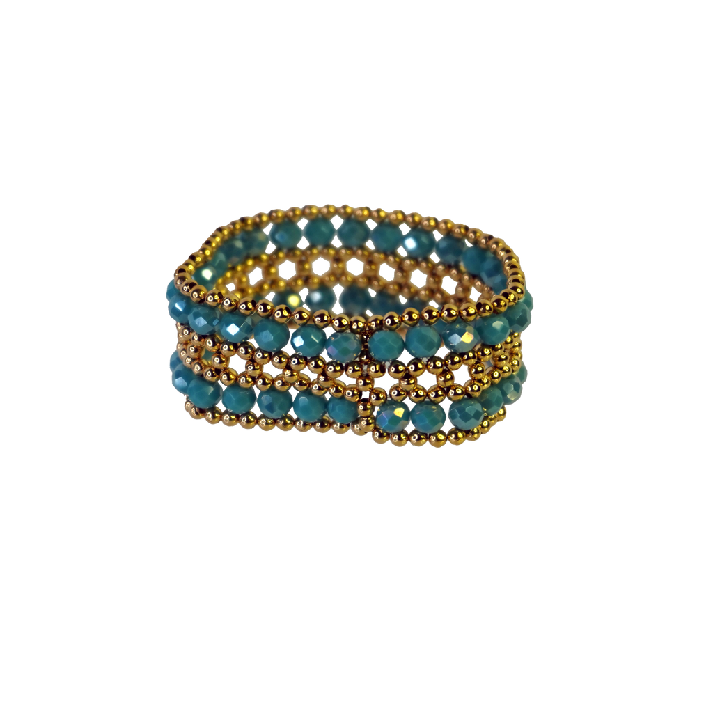 Mexican Stacked Beaded Bracelet