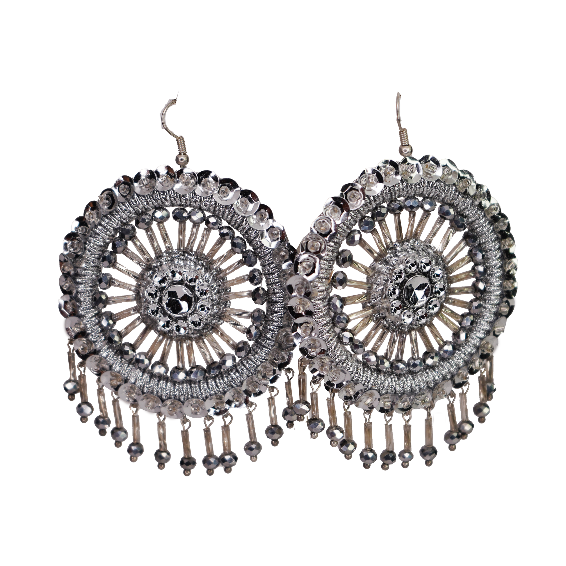 Handmade Corded Radiant Earrings